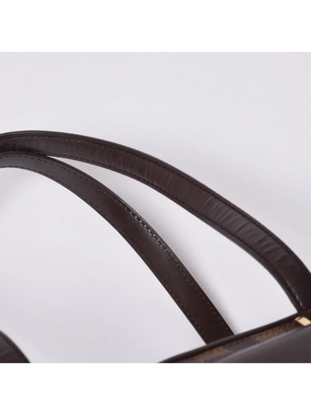 Louis Vuitton Handbag Manosque PM Damier Brown Gold